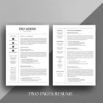 Two Pages Google Docs Resume Format