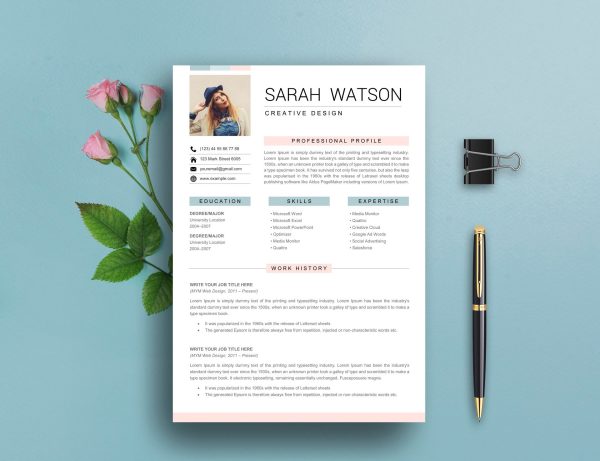 Resume Template For Word